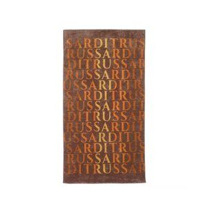 TRUSSARDI Heatmap brown Terry beach towel 95x180 cm (37.5”x59”)